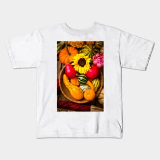 Autumns Abundance Kids T-Shirt